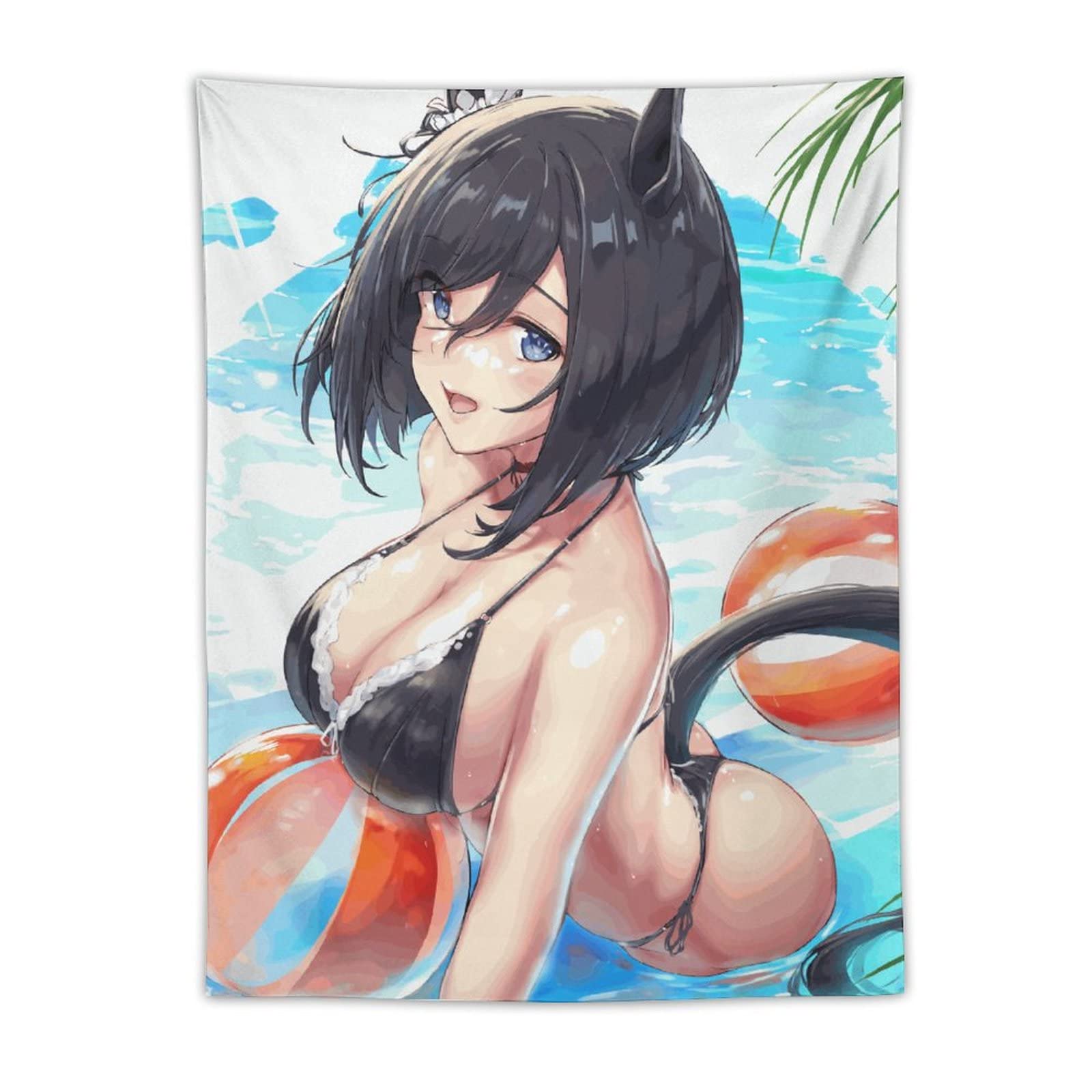 Amazon.co.jp: タペストリー ウマ娘 エイシンフラッシュ ビキニ